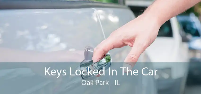 Keys Locked In The Car Oak Park - IL